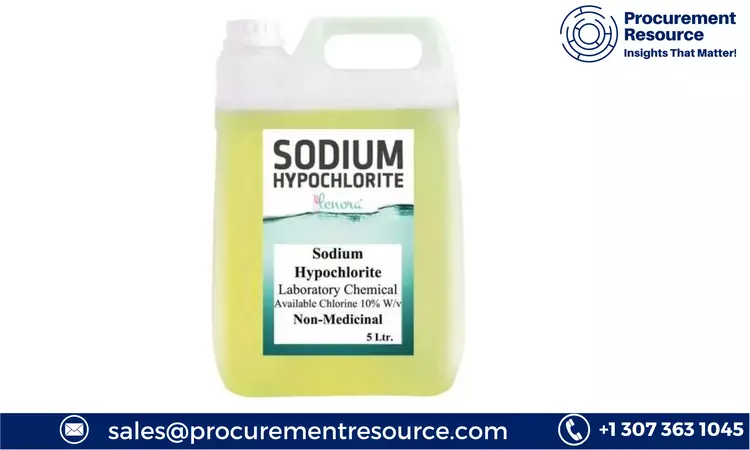 Sodium hypochlorite Production Cost