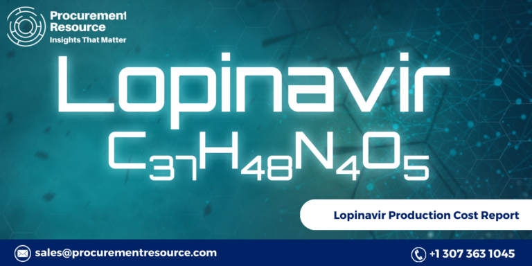 Lopinavir Production Cost Report