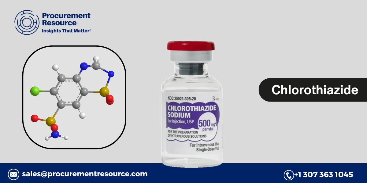 Chlorothiazide Production Cost