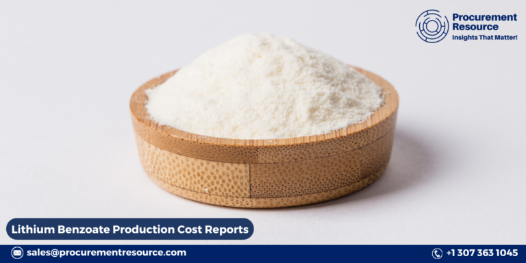 Lithium Benzoate Production Cost Reports