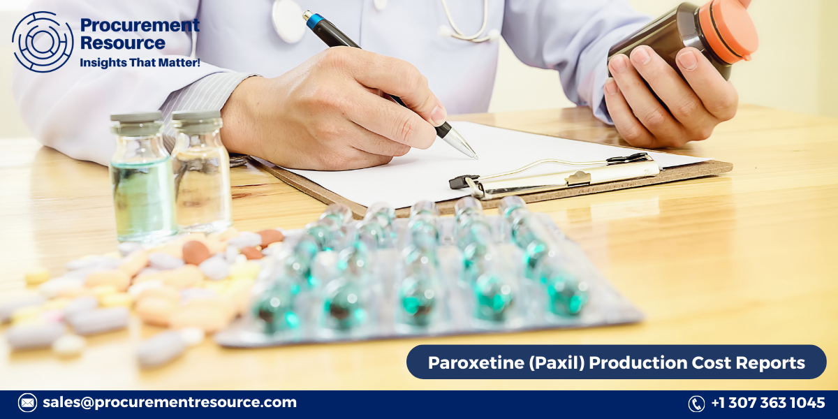 Paroxetine (Paxil) Production Cost Reports