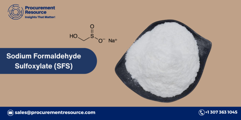 Sodium Formaldehyde Sulfoxylate (SFS) Production Cost