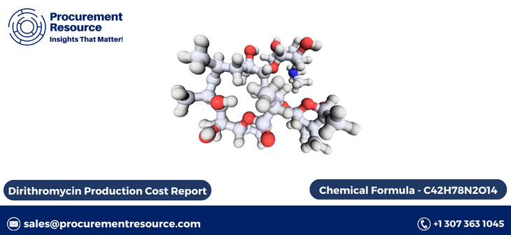 Dirithromycin Production Cost Report